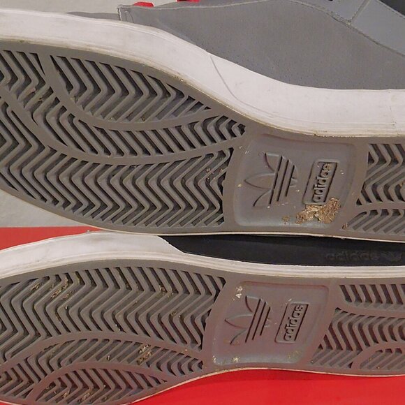 adidas Attitude Logo Mid Light Grey/Grey/Black size 13 - Picture 8 of 8